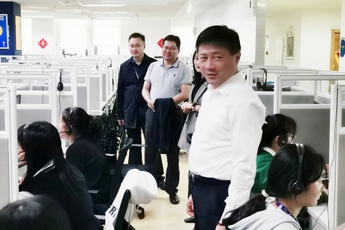校党委书记羌毅率队走访开发区企业推进校企合作